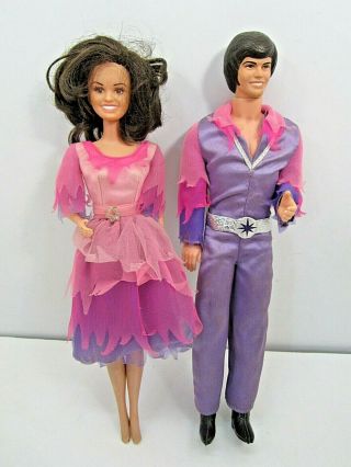 Vintage 1976 Mattel Donny & Marie Osmond Dolls Outfits