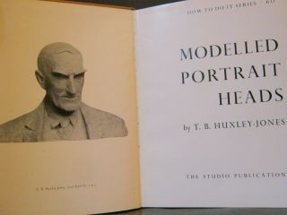 Antique - Modelled Portrait Heads - Sculpting - 1955