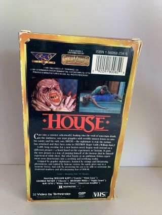 HOUSE Starmaker VHS HORROR Gore Cult Rare Htf Oop 3