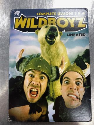 Wildboyz: Complete Seasons 3 & 4 (unrated) [used Dvd] Mtv Steve - O (rare & Oop)