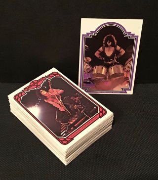 Vintage & Rare (kiss Aucoin Mgt) Eric Carr 1979 - 80 Australian Series 3 Cards Set