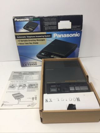 Panasonic Kx - T5100 Easa - Phone Automatic Telephone Answering System Tape