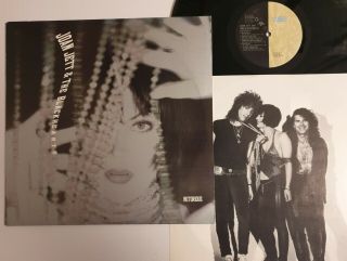Joan Jett & The Blackhearts - Notorious (lp) Rare Orig U.  S.  1991 Ex/ex