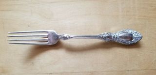 Antique,  Vintage Collectible Fork 6.  25 ",  1847 Rogers Bros.  Silver Plate,