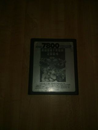 Robotron 2084 Rare Atari 7800 Prosystem U.  S.  Version Game Cartridge