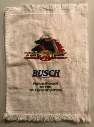 Hard To Find 1995/96 St.  Louis Stampede Rally Towel Arena Football League - Rare