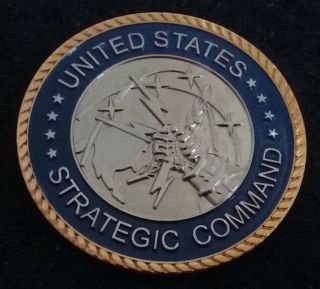 Rare United States Strategic Command Stratcom Usstratcom Dod Us Challenge Coin