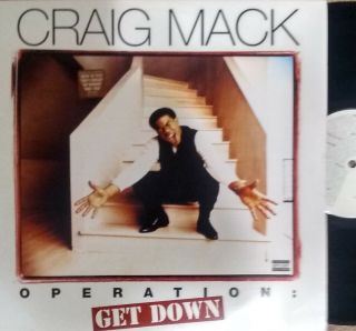 Rare Hip Hop Lp Craig Mack Operation Get Down Vg,