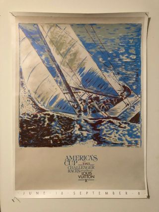 Louis Vuitton Poster 1983 America 