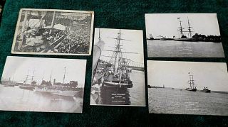 5 Gorgeous Antique Pictures Postcards,  Perry 