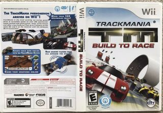 Trackmania: Build To Race (nintendo Wii,  2011) Opened Package,  Rarely.
