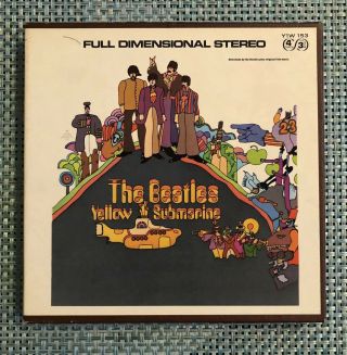 The Beatles Yellow Submarine Reel To Reel - Rare Y1w153