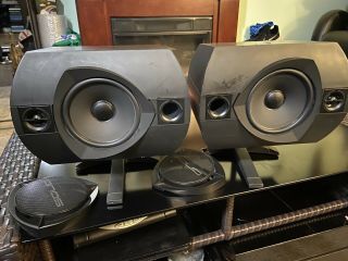Rare B&W Rock Solid Sounds Monitor Speakers,  1992,  150W handling Power,  90dB, 2