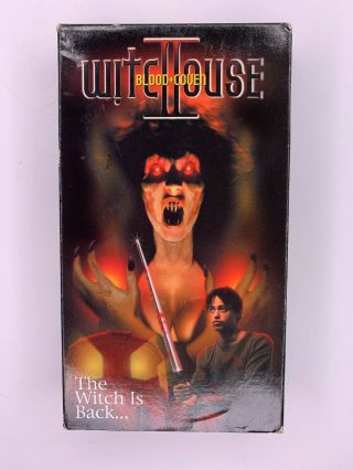 Witchouse 2: Blood Coven (vhs,  2000 Full Moon) Rare/oop Horror Vhs