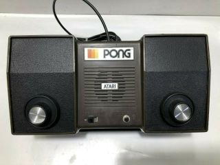 Atari Pong C - 100 Game Console Ntsc - - Vintage Rare