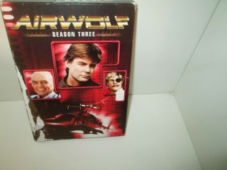Airwolf - Season Three Rare Dvd Box Set Jan Michael Vincent 
