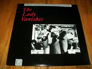 The Lady Vanishes Criterion Laserdisc Ld Very Rare