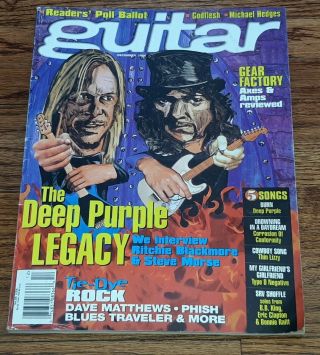 1996 Guitar For The Practicing Musician December Deep Purple Type O Negative