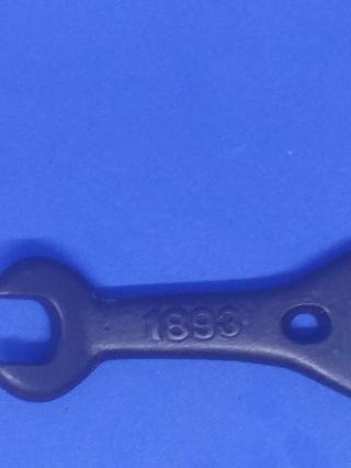 Antique 1893 Tractor Wrench Farm Equipment Plow Tool 2