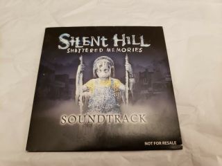 Silent Hill Shattered Memories Soundtrack Rare Promo Pre - Order Bonus Konami