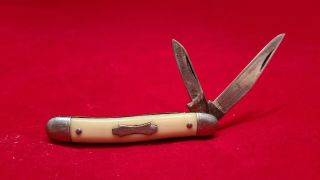 Vintage/antique Colonial Prov Ri Usa 2 Blade Pocket Knife