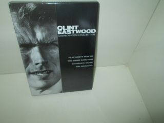 4 Film Clint Eastwood Rare Dvd Set Beguiled / Eiger Sanction / Coogan 