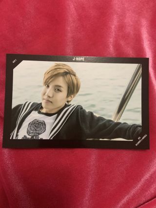 Bts Now 2 Jhope Postcard Photocard Pc Rare 2014 Now 2 Dvd In Europe & America