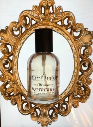 Rare Discontinued Dewberry Edt The Body Shop 24 Ml Left Spray Women Perfume