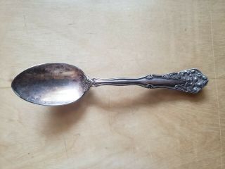 Antique,  Vintage Collectible Spoon 5.  75 " Wm Rogers Silver Plate