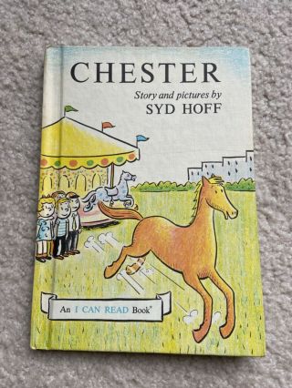 Vintage 1961 Children’s Hardcover Chester Book By Syd Hoff I Can Read Book