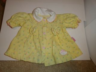 Zapf Creation Baby Annabell Yellow Dress