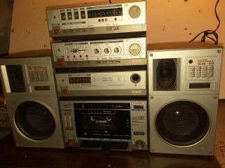 Very Rare,  Ussr,  Russian Stereo Mini Shelf System Oda - 102 (1 - St Class Usssr)