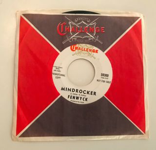 Fenwyck Mindrocker Rare Mod Psych Garage Soul 45 7 "