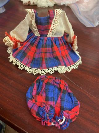 Vintage Vogue Ginny Doll Dress & Bloomers Medford Tagged