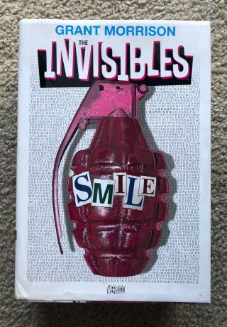 The Invisibles Omnibus 2012,  Hardcover,  Combined Volume Rare Grant Morrison Oop