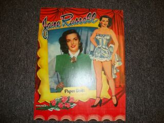 Jane Russell Paper Doll Book,  Uncut