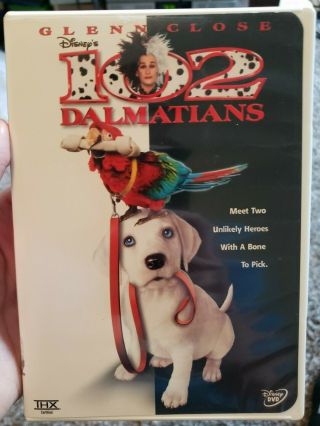 102 Dalmatians (dvd,  2001,  Pan Scan) Rare Oop Htf