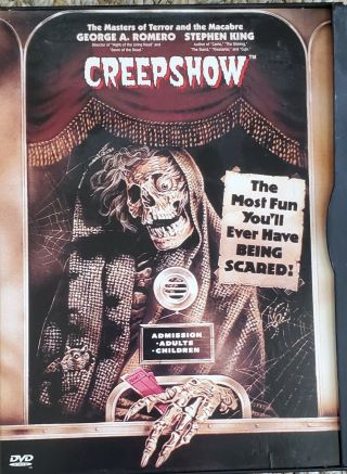 Creepshow Movie (dvd) George A Romero & Stephen King 1982 Rare Film