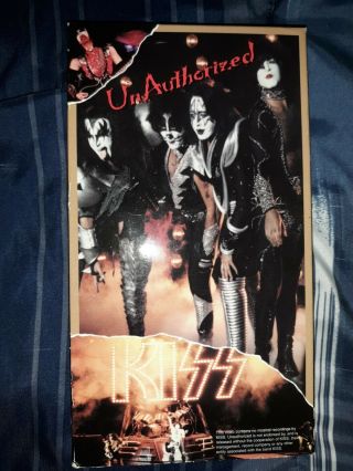 Kiss Unauthorized Vhs Rare Interviews And Behind The Scenes