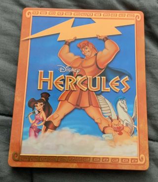 Disney’s Hercules (blu Ray,  Steelbook,  Region,  Rare,  Oop)
