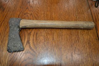 Rare Early American Blacksmith Made Belt Axe 12 X 4.  75 Found In Stoddard Co,  Mo