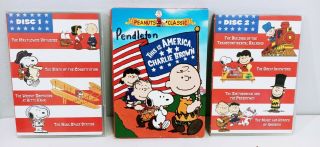 This Is America,  Charlie Brown Peanuts Collectors Set (dvd,  2 - Disc Set) Rare