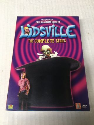Lidsville The Complete Series Sid And Marty Krofft 3 Dvd Box Set Rare Oop
