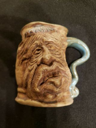 Jim Rumph 1971 Rare Vintage Pottery Mug,  The Hangover w/ Pink Elephant 2