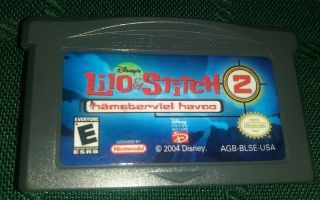 Lilo & Stitch 2 Hamsterviel Havoc Nintendo Gameboy Advance Video Game Rare