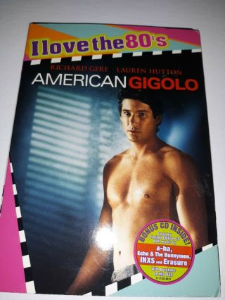 American Gigilo (dvd,  2008,  I Love The 80s Edition) Rare,  Oop Richard Gere