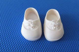 Vintage Orig White Tennis Shoes Fisher Price My Friend Dolls Mandy Mikey Jenny