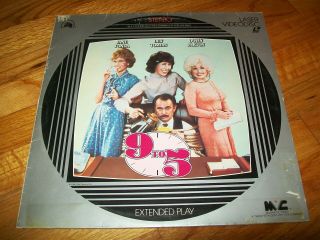 9 To 5 Laserdisc Ld Very Rare Dolly Parton Jane Fonda Lily Tomlin