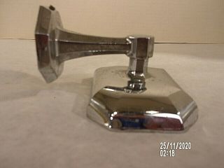 Vintage Wall Mounted Art Deco Chrome Soap Dish