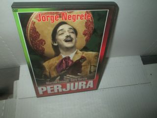 Perjura Rare Spanish Mexican Classic Dvd Jorge Negrete Marina Tamayo 